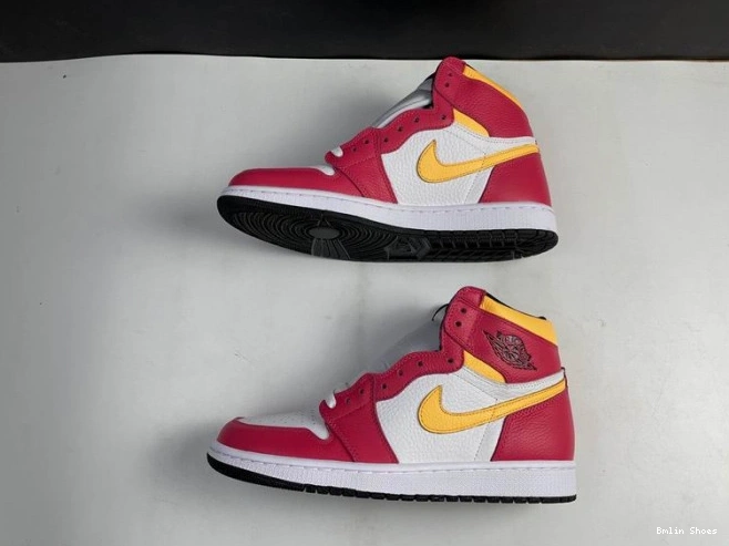 Bmlin Shoes OGLight 1 555088-603 Air High Jordan Red Fusion 0811